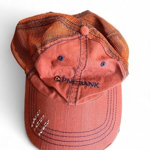 Orange PNC Bank Cap